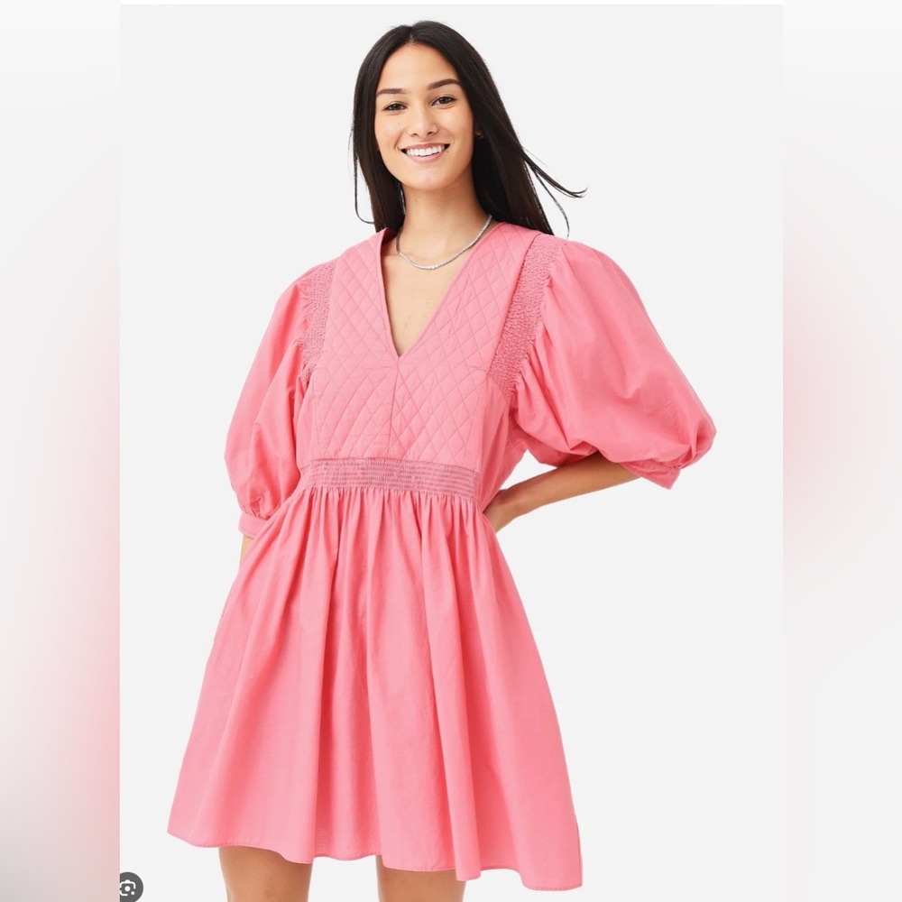 Hunter Bell Dixon Dress in Coral Size XS $50